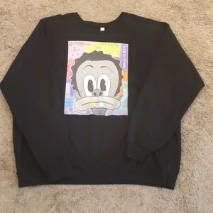 HW limited edition original print sweatshirt.